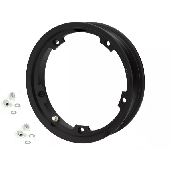 Llanta Vespa Tubeless Look Italy -F.A ITALIA- Negro Mate