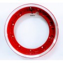 Llanta Vespa Tubeless Desmontable Roja