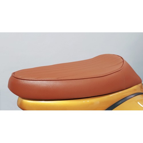 Asiento Vespa DN, IRIS, PX, Sprint, GS y 160 -Café Racer Marrón-