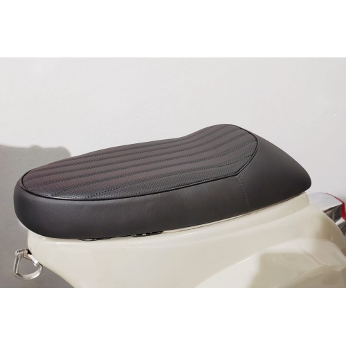 Asiento Vespa Primavera, Super, SL -Café Racer Negro-