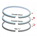 Segmentos Pistón Vespa -Unidad-