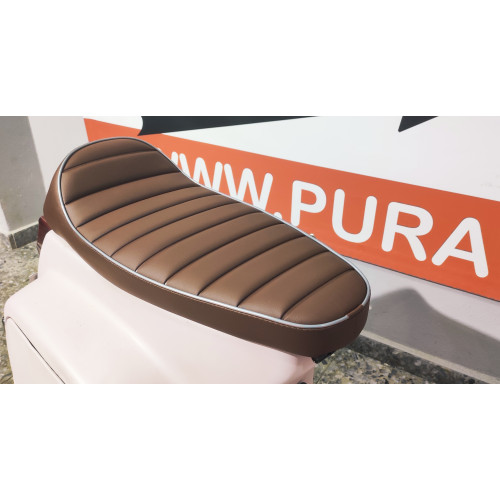 Asiento -FASTBACK 2.0- Vespa PKS, PKXL Marrón/Gris